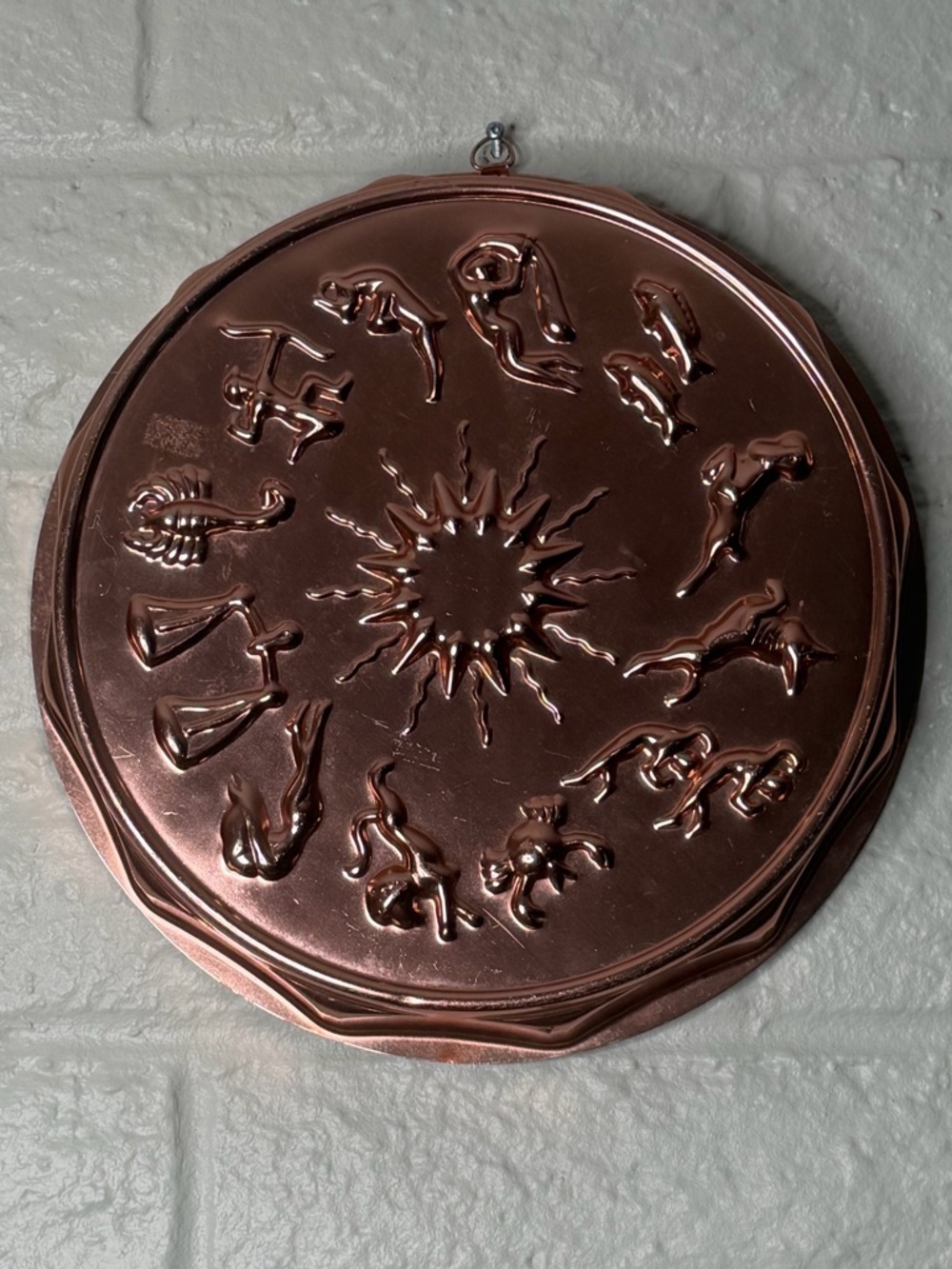 Vintage Zodiac Calendar Jello Cake Mold Wall
Hanging